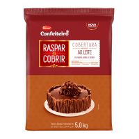 Cobertura de Chocolate em Barra Harald Raspar e Cobrir ao Leite 5kg - Cod. 7897077800557
