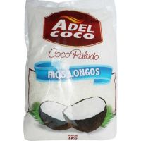 Coco Ralado Adel Coco Fios Longos Umido e Adoçado 1Kg - Cod. 7896552905350