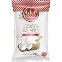 Coco Ralado Adel Coco Original 100g | Caixa com 24 Unidades - Cod. 7896552905305C24