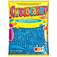 Confeito Dori Chococandy Mini Azul 350g - Cod. 7896058592016
