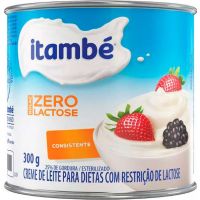 Creme de Leite Zero Lactose Lata Itambé 300g - Cod. 7896051128120