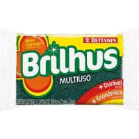 Esponja Brilhus Multiuso | Caixa com 120 Unidades - Cod. 7896001045118C120