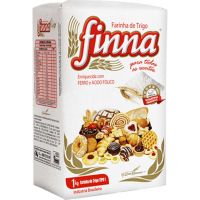 Farinha De Trigo Sem Fermento Finna 1kg | Caixa com 10 Unidades - Cod. 7896090590100C10