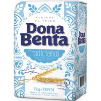Farinha de Trigo Tipo 1 Dona Benta 1kg - Cod. 7896005202074