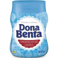 Fermento em Pó Tradicional Químico Dona Benta 100g - Cod. 7896005279489