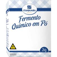 Fermento Químico em Pó Itaiquara 2kg - Cod. 7896545500258