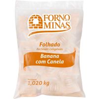 Folhado Banana Forno de Minas 60g com 17 Unidades - Cod. 7896074600641