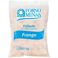 Folhado Frango Forno de Minas 120g com 9 Unidades - Cod. 7896074603802