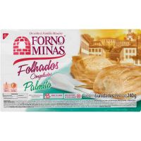 Folhado Palmito Forno de Minas 240g - Cod. 7896074602041