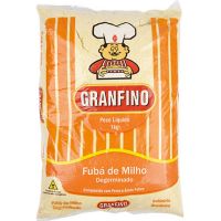Fubá de Milho Granfino 1kg | Caixa com 20 Unidades - Cod. 7896016500022C20