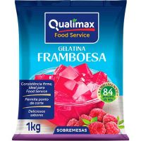 Gelatina Framboesa Qualimax 1kg - Cod. 7891122113128