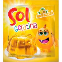 Gelatina Maracujá Sol 25g - Cod. 7896005217900