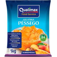 Gelatina Pêssego Qualimax 1kg - Cod. 7891122113159
