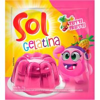 Gelatina Tutti Frutti Sol 25g - Cod. 7896005217924