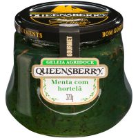 Geléia Menta e Hortelã Gourmet Queensberry 320g - Cod. 7896214532948