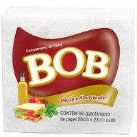 Guardanapo Folha Simples Bob 20x23cm - Cod. 7896089403152