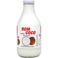 Leite de Coco Bom Coco Caixa 200ml | Caixa com 24 Unidades - Cod. 7898406780755C24