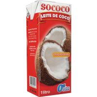 Leite de Coco Tradicional Tetra Pak Sococo 1L - Cod. 7896004401416