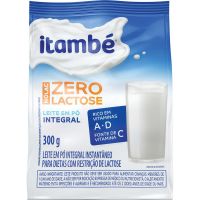 Leite em Pó Zero Lactose Itambé 300g - Cod. 7896051128441