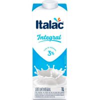 Leite Italac Zero Lactose Tetra Pak 1L | Caixa com 12 Unidades - Cod. 7898080640017C12