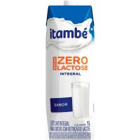 Leite Integral Sem Lactose Itambé 1L | Caixa com 12un - Cod. 7896051128069C12