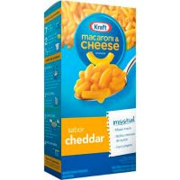 Macarrão Cheddar Macaroni & Cheese Kraft 196g - Cod. 7896102590012