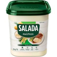 Maionese Salada Bunge Balde 3kg - Cod. 7891080132889