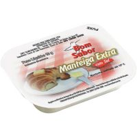 Manteiga com Sal Bom Sabor 10g | Caixa com 144 Unidades - Cod. 7896804601009C144
