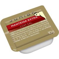 Manteiga com Sal Junior 10g | Caixa com 192 Unidades - Cod. 7896102808193C192