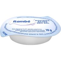 Manteiga Sem Sal Itambé 10g | Caixa com 240 Unidades - Cod. 7896051135012C240