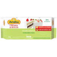 Margarina Creme Bolo Amélia 2kg - Cod. 7896096000665