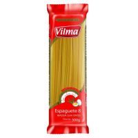 Massa Com Ovos Espaguete Nº8 Vilma 500g - Cod. 7896417204017