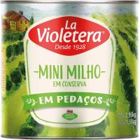 Mini Milho em Pedaços La Violetera 1,5kg - Cod. 7891089029203