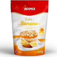Mistura Cake Banana Adimix 450g - Cod. 7899681404107