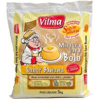 Mistura para Bolo Banana Vilma 5kg - Cod. 7896417209777