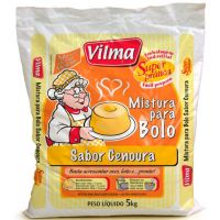 Mistura para Bolo Cenoura Vilma 5kg - Cod. 7896417209524