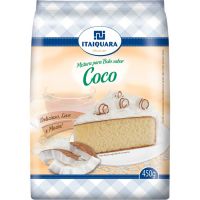 Mistura para Bolo Coco Itaiquara 450g | Caixa com 12 Unidades - Cod. 7896545500685C12