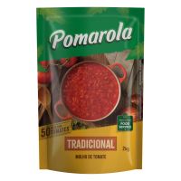 Molho de Tomate Pomarola Tradicional Pouch 2kg - Cod. 7896036097861