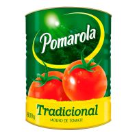 Molho de Tomate Pomarola Tradicional Lata 800g | Caixa com 12 Unidades - Cod. 7896036096598C12