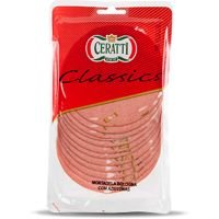 Mortadela Bologna Fatiada com Azeitona Ceratti 0,15kg | Caixa com 14 Unidades - Cod. 7898907631303C14
