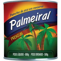 Palmito Açaí Inteiro Palmeiral Premium 500g - Cod. 7898096640155C12