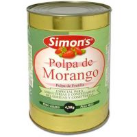 Polpa de Morango Simons 4,3kg - Cod. 7896305800024