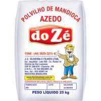 Polvilho Azedo Do Zé 25kg - Cod. 7897702511254