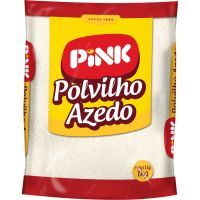 Polvilho Azedo Pink 1kg | Caixa com 20 Unidades - Cod. 7896229600168C20