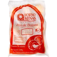 Pão de Batata Frango com Requeijão Forno de Minas 105g com 10 Unidades - Cod. 7896074601020