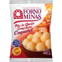 Pão de Queijo Coquetel Forno de Minas 400g - Cod. 7896074601068