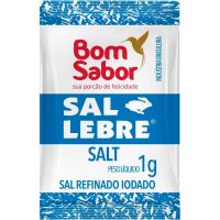 Sal Bom Sabor 1g com 2000 Unidades - Cod. 7896804600057