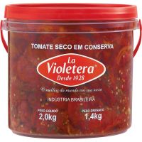 Tomate Seco La Violetera Balde 2kg - Cod. 7891089047290