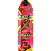 Vodka Smirnoff X1 Strawberry E Lime 1L - Cod. 7893218003504