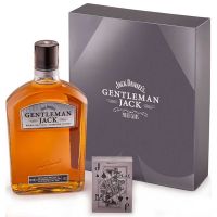 Whisky Jack Daniels Gentleman 1L + Poker Cards - Cod. 7898945131216